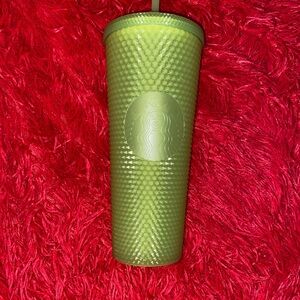 Starbucks Lime Green Studded Tumbler